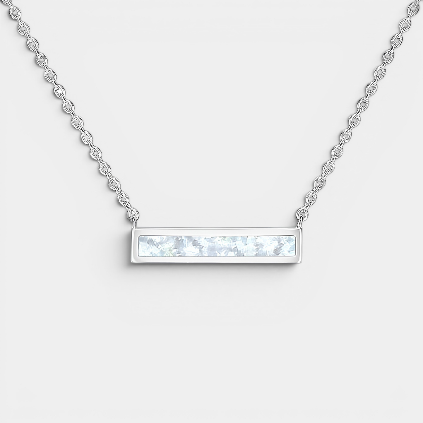Azaelia Opal Bar Necklace