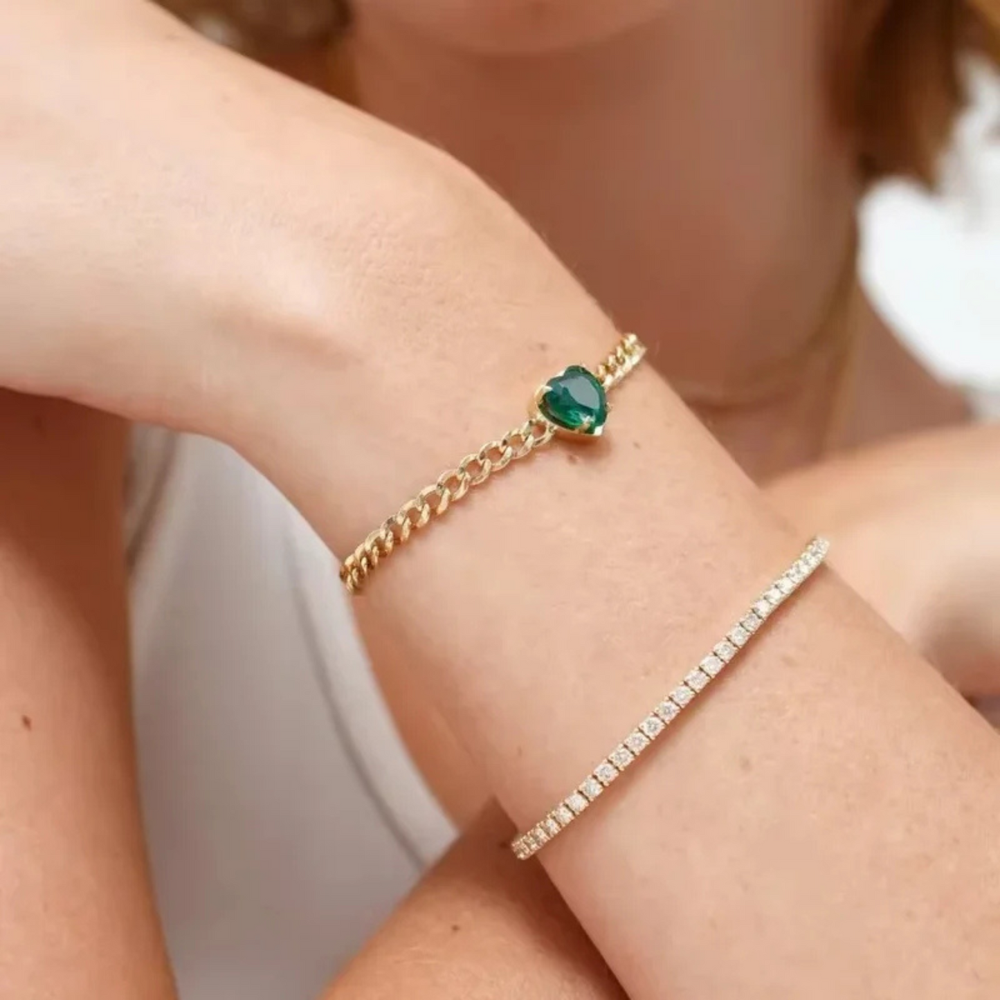 Lucia Tennis Bracelet