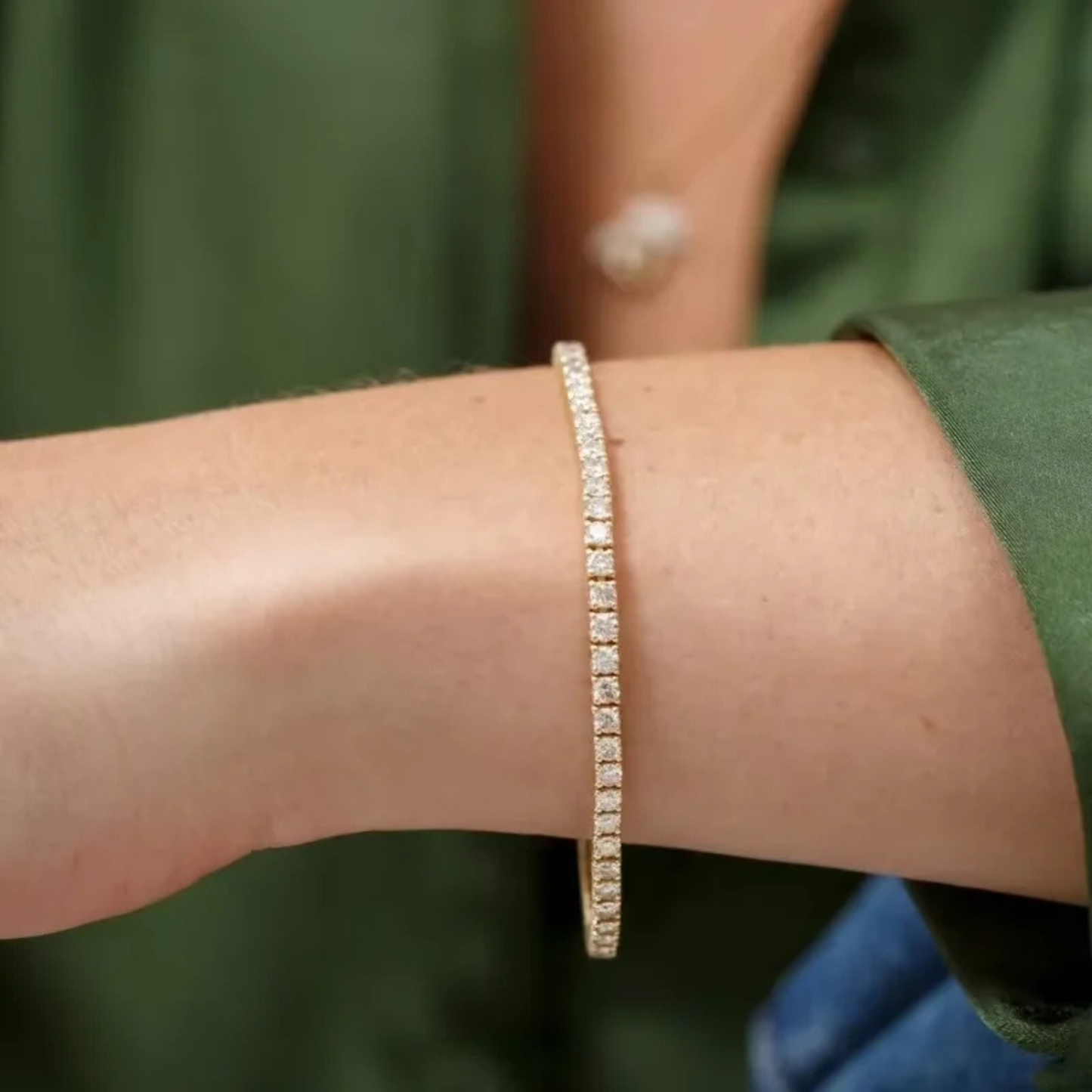 Lucia Tennis Bracelet