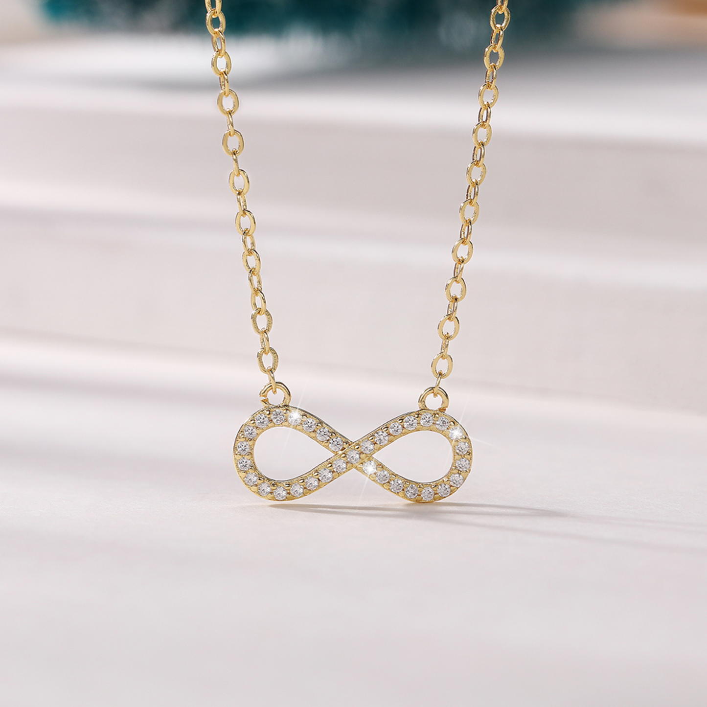 Lucia Infinity Necklace