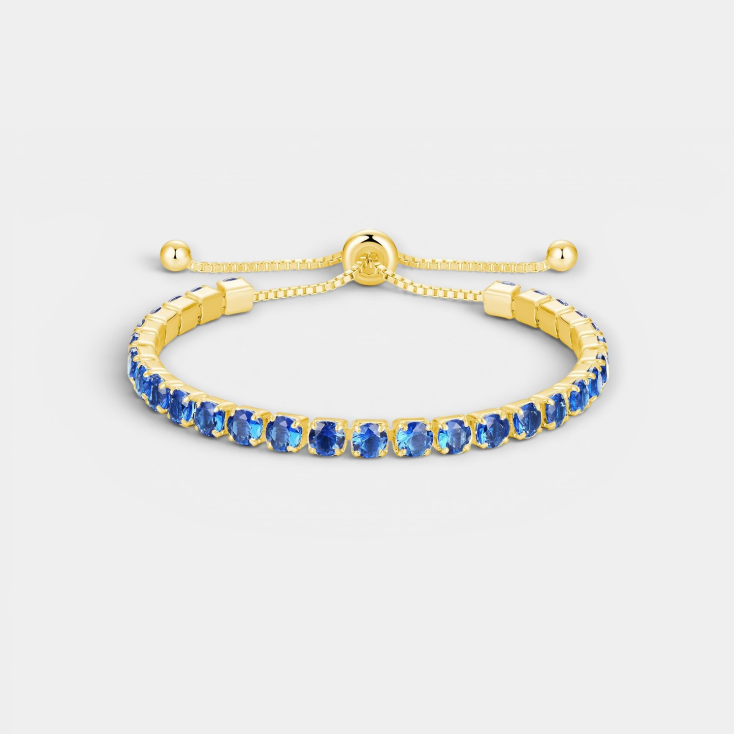 Lucia Birthstone Tennis Bracelet