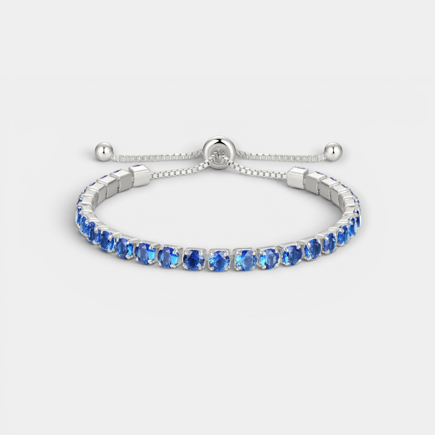 Lucia Birthstone Tennis Bracelet