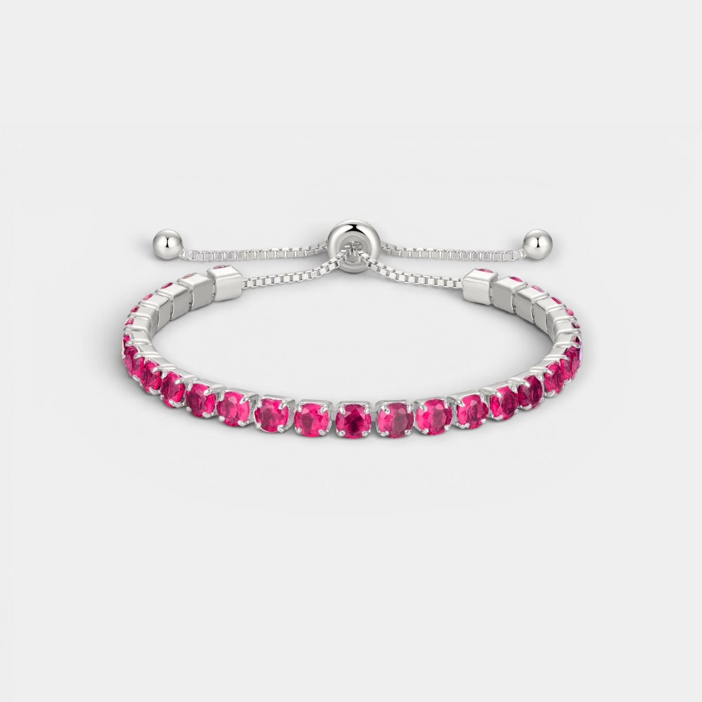 Lucia Birthstone Tennis Bracelet