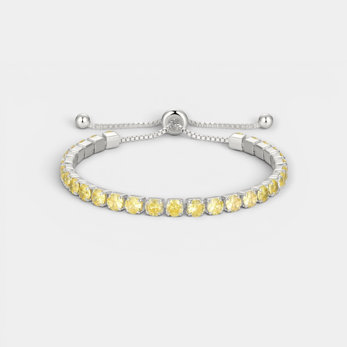 Lucia Birthstone Tennis Bracelet