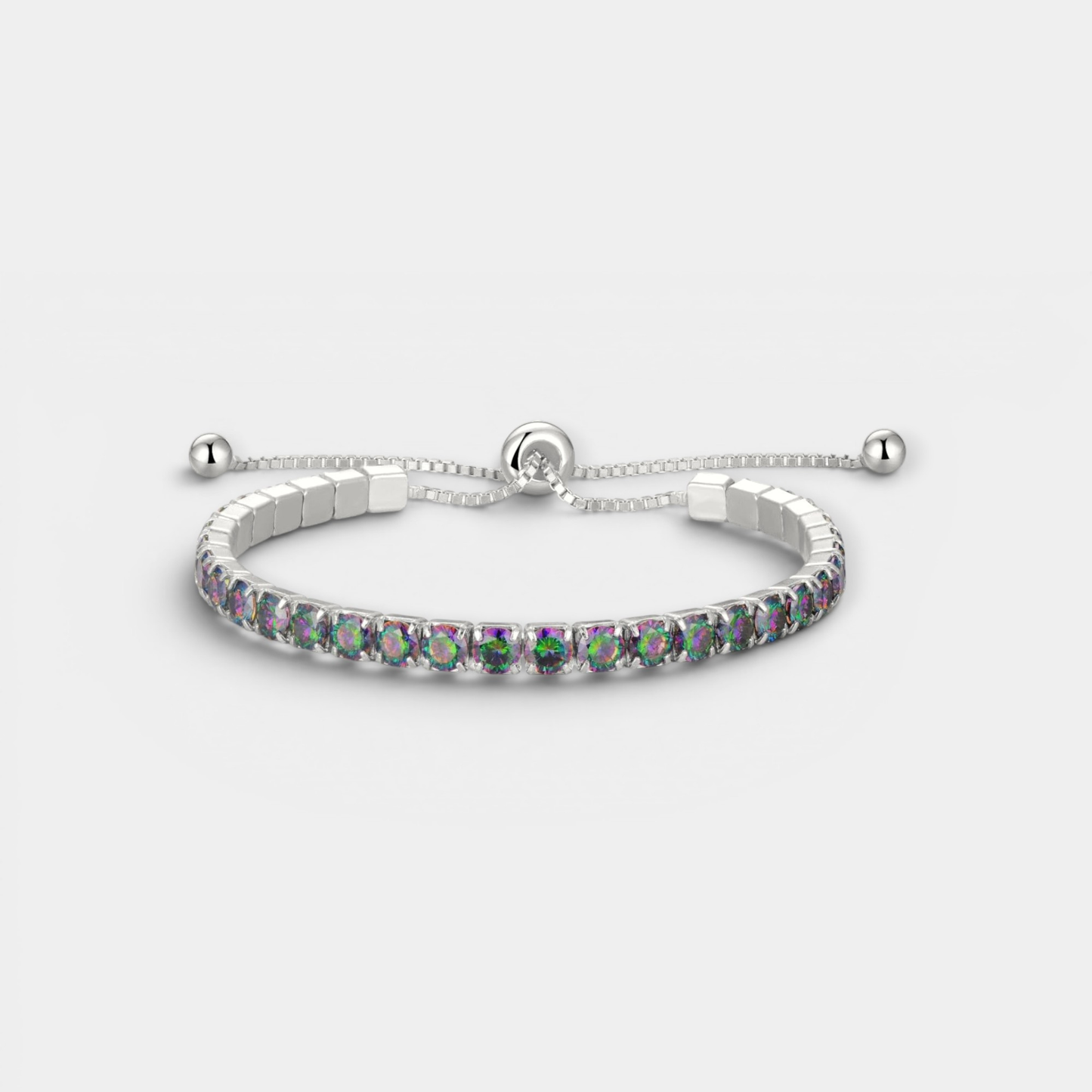 Lucia Birthstone Tennis Bracelet