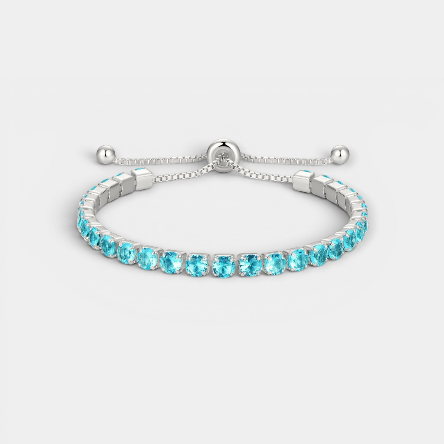 Lucia Birthstone Tennis Bracelet