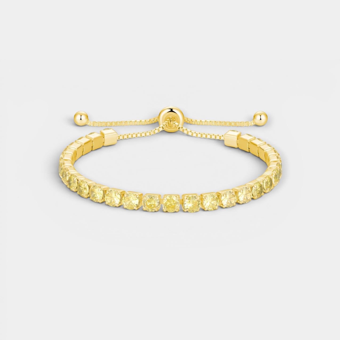 Lucia Birthstone Tennis Bracelet