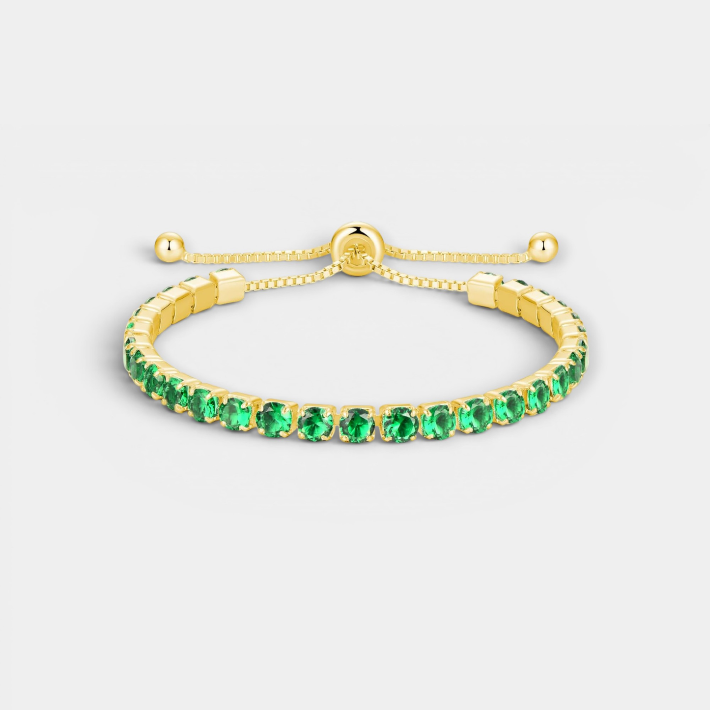 Lucia Birthstone Tennis Bracelet