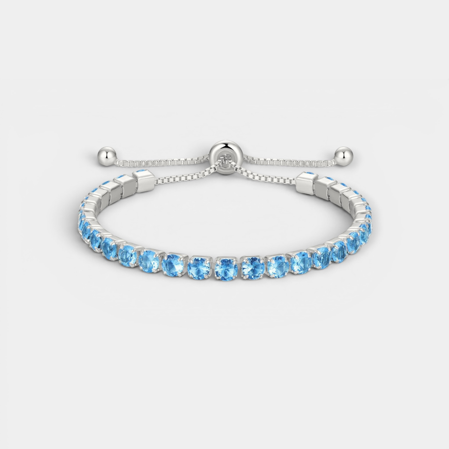 Lucia Birthstone Tennis Bracelet
