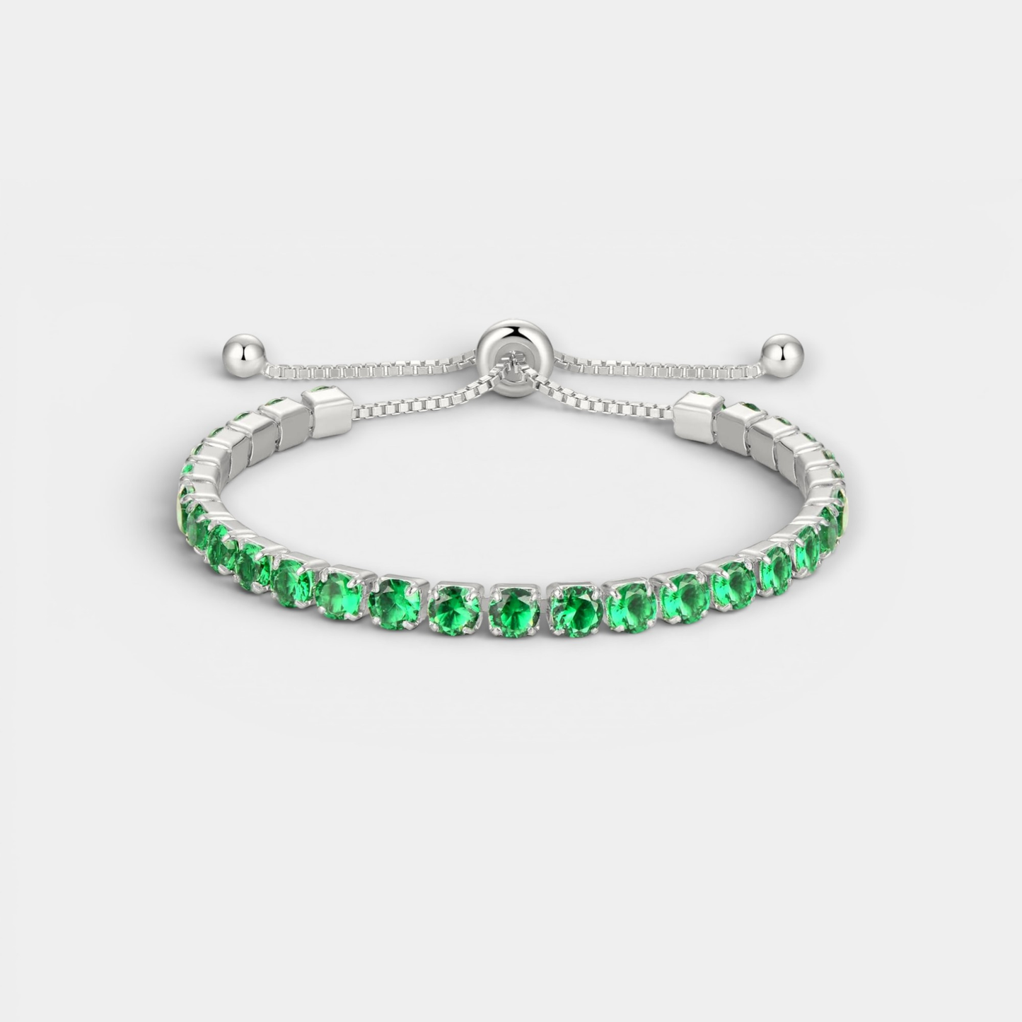 Lucia Birthstone Tennis Bracelet