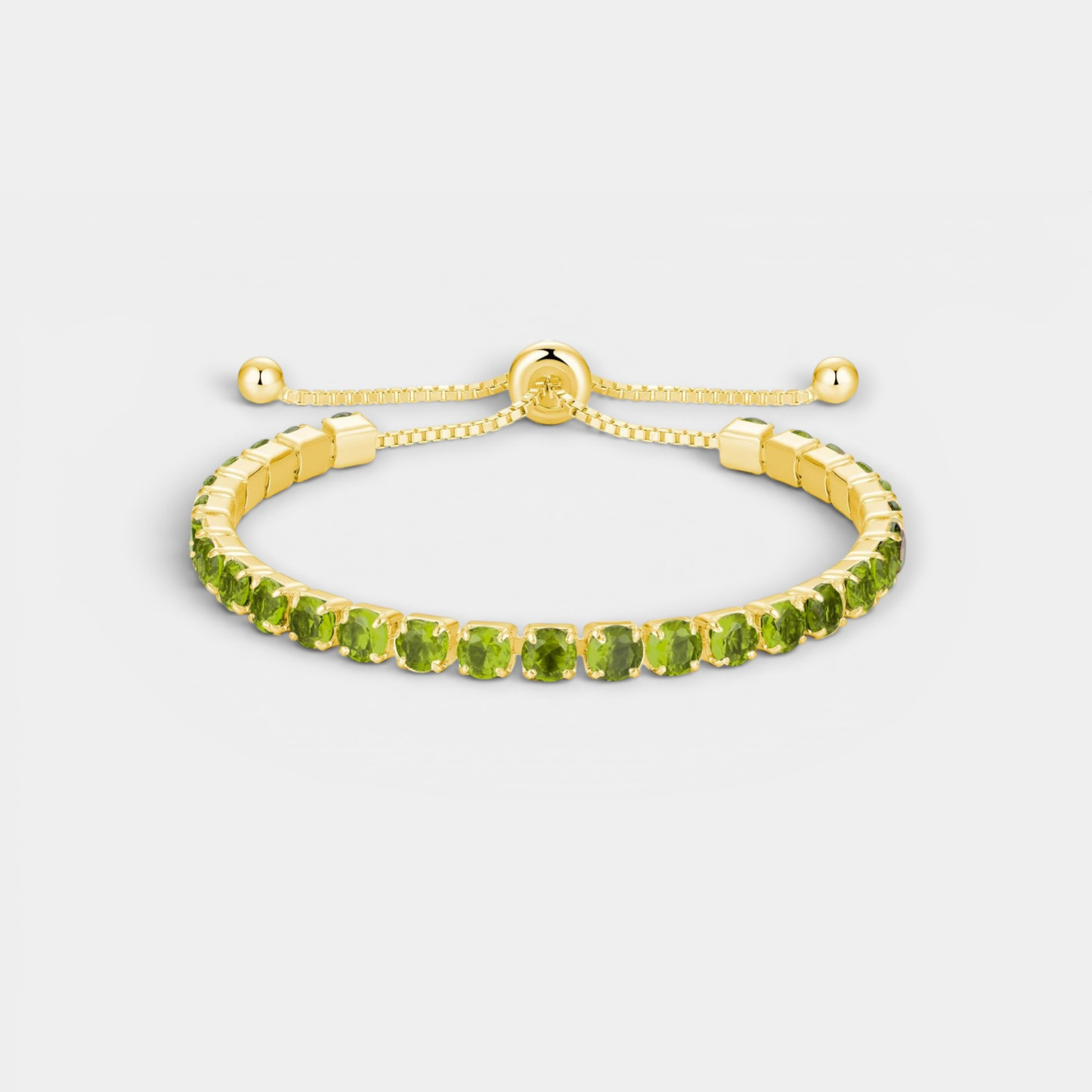 Lucia Birthstone Tennis Bracelet