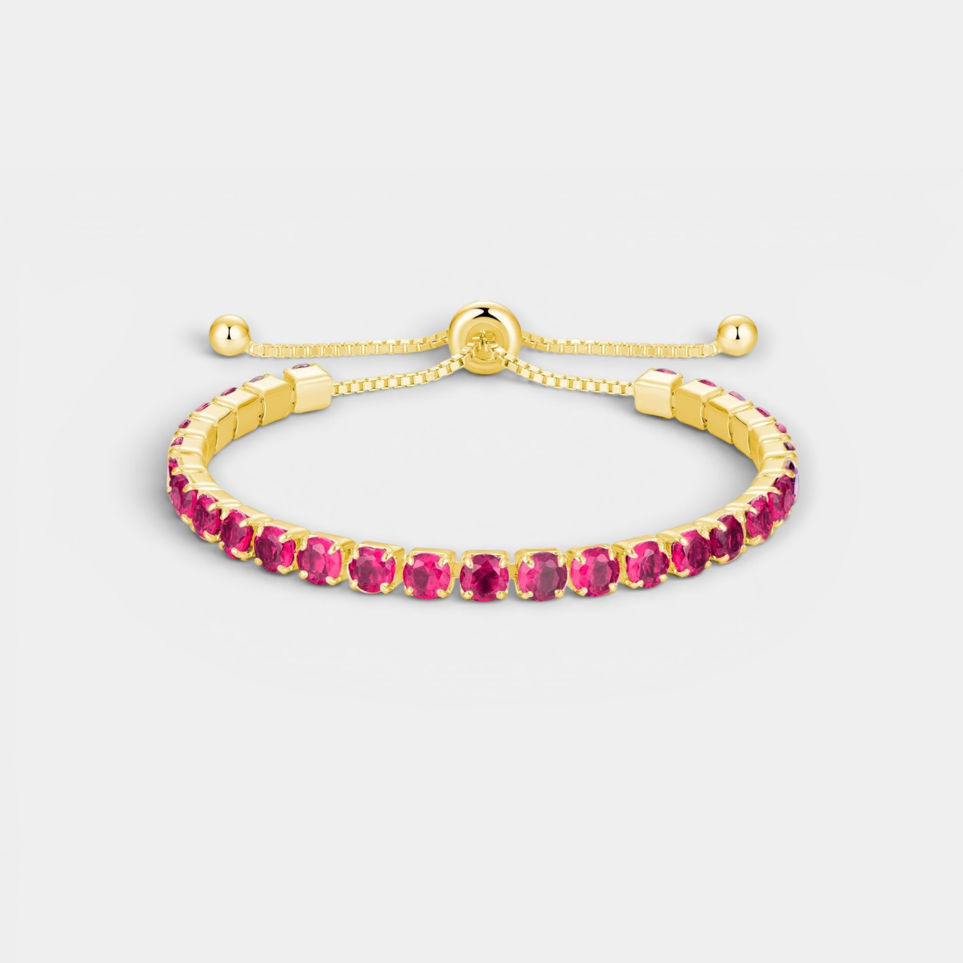 Lucia Birthstone Tennis Bracelet