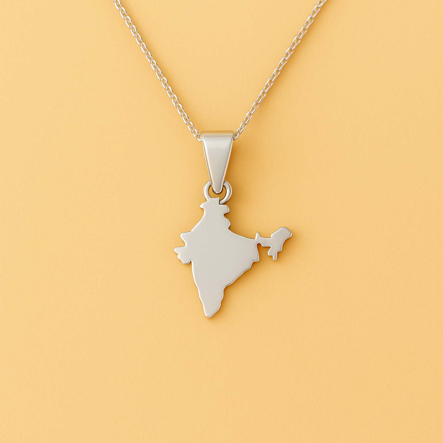 Country Map Necklace