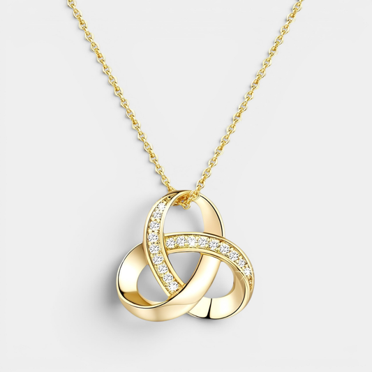 Dahlia Knot Necklace