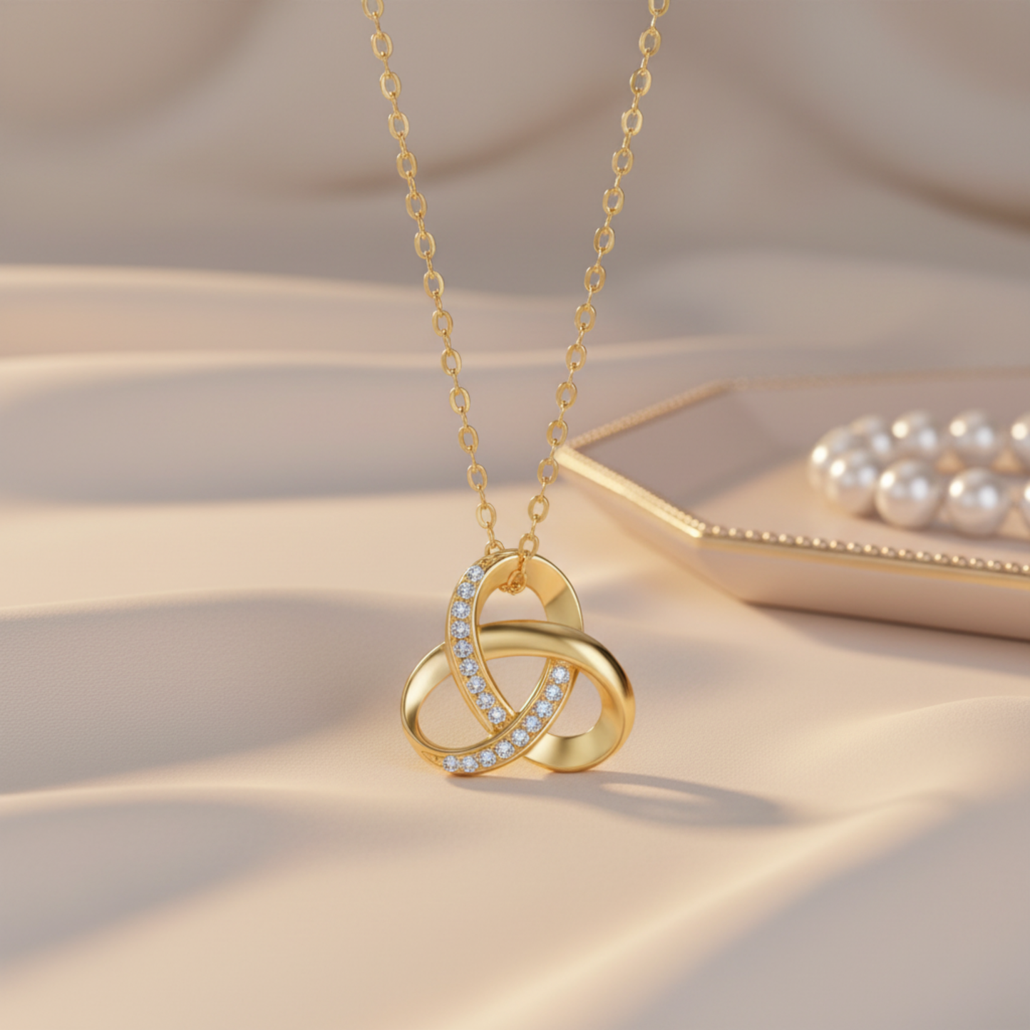 Dahlia Knot Necklace