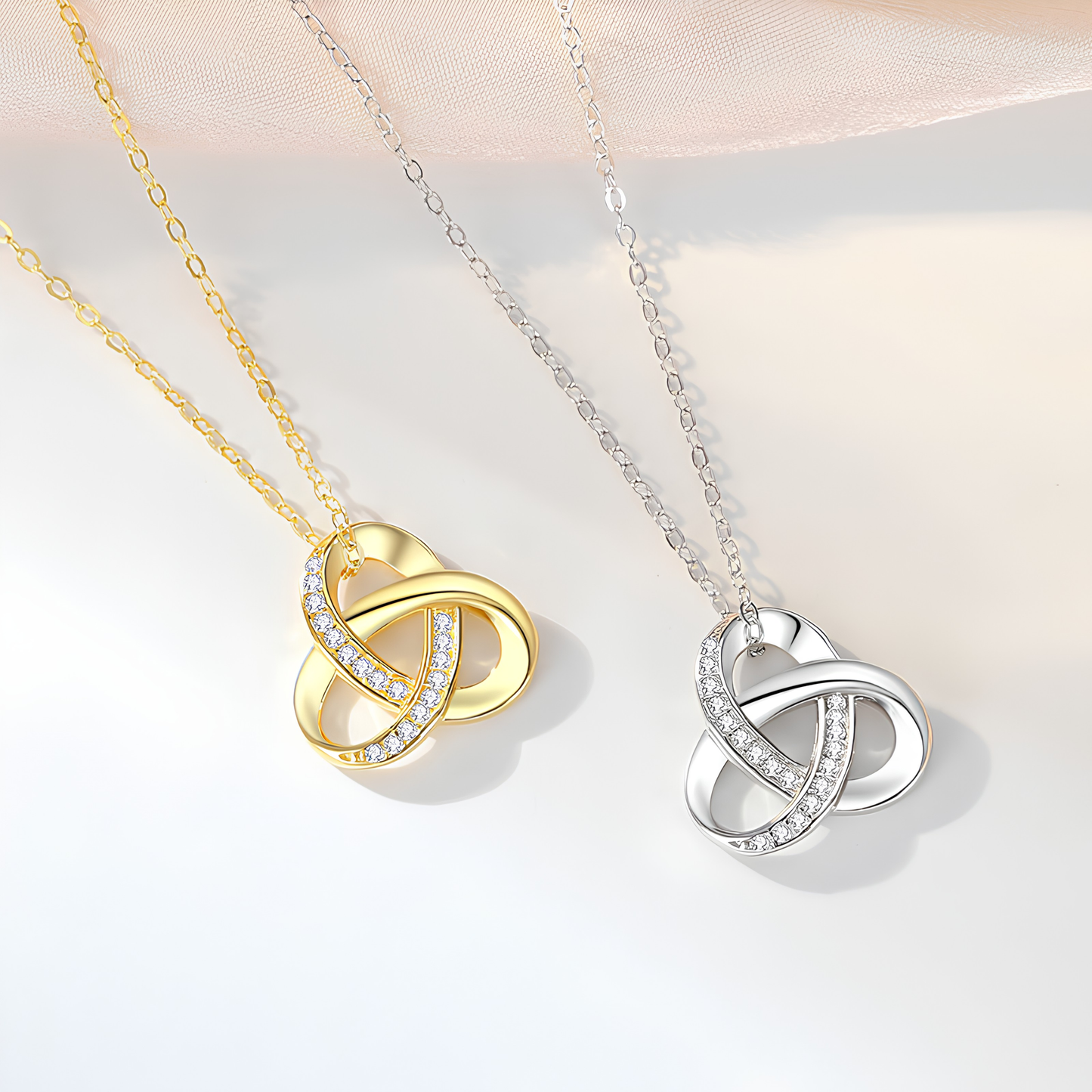 Dahlia Knot Necklace