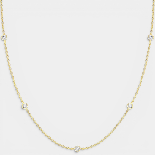 Amarah Zircon Stone Necklace