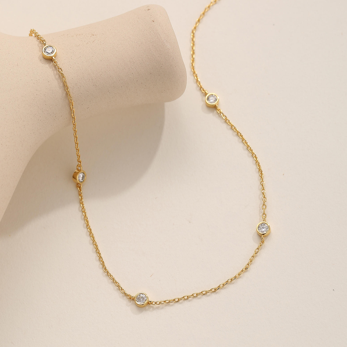 Amarah Zircon Stone Necklace