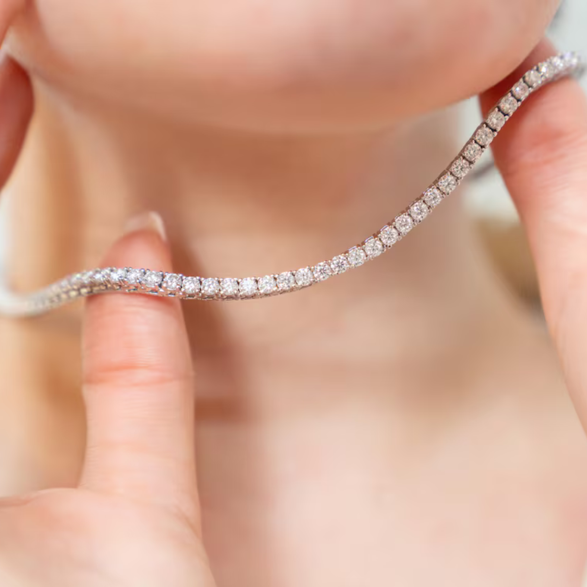 Lucia Tennis Necklace