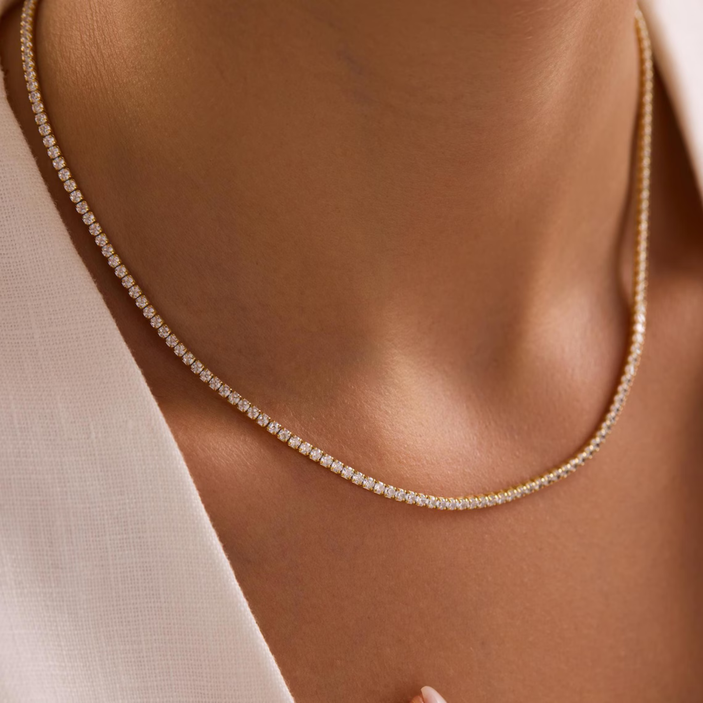 Lucia Tennis Necklace