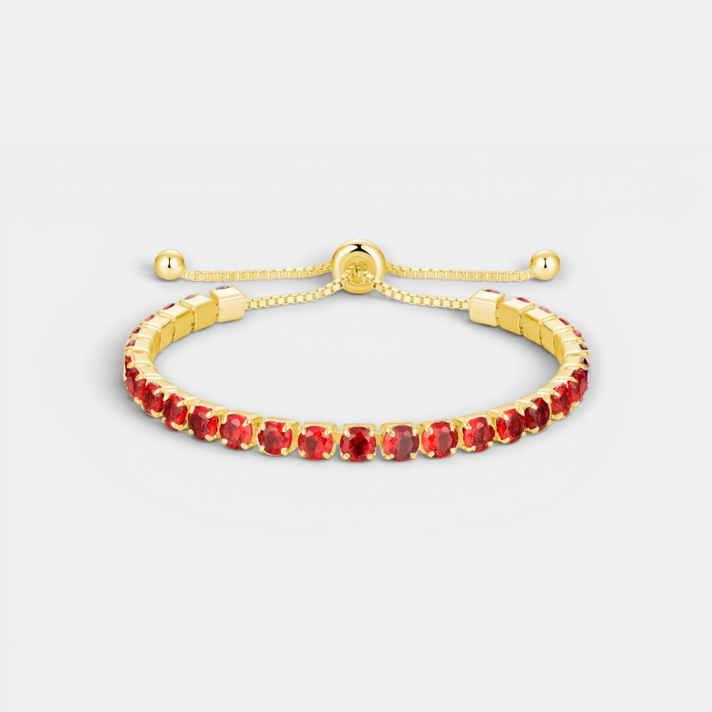 Lucia Birthstone Tennis Bracelet