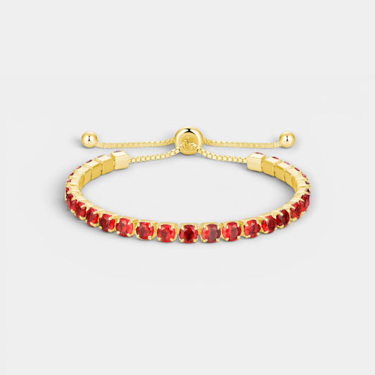 Lucia Birthstone Tennis Bracelet