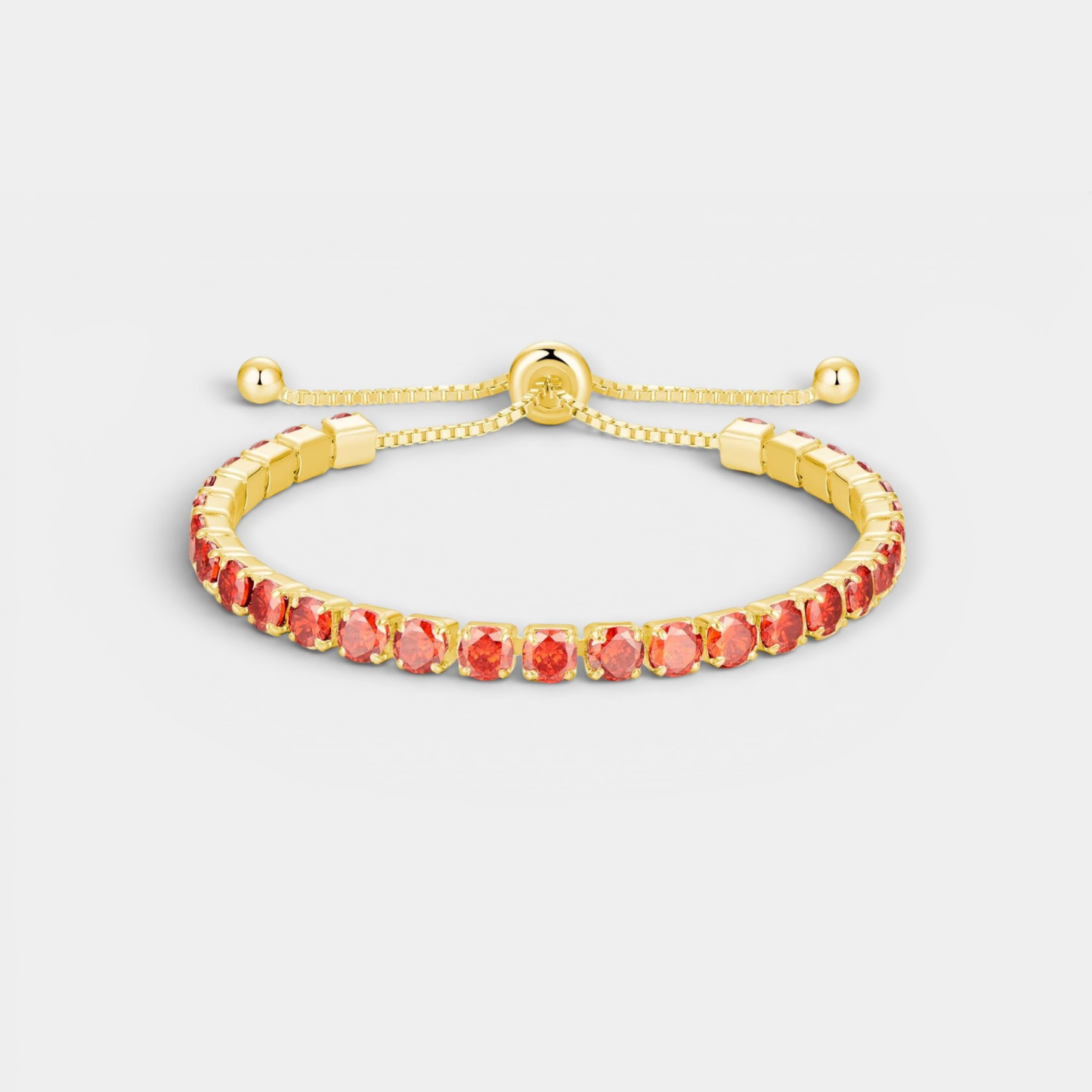 Lucia Birthstone Tennis Bracelet