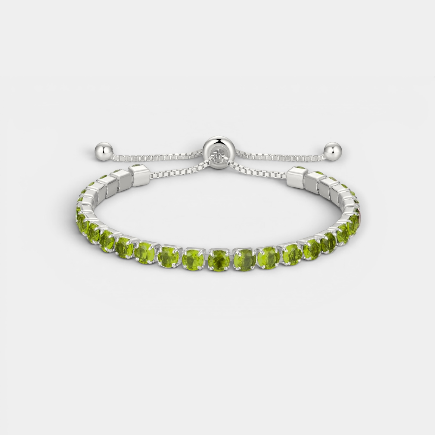 Lucia Birthstone Tennis Bracelet