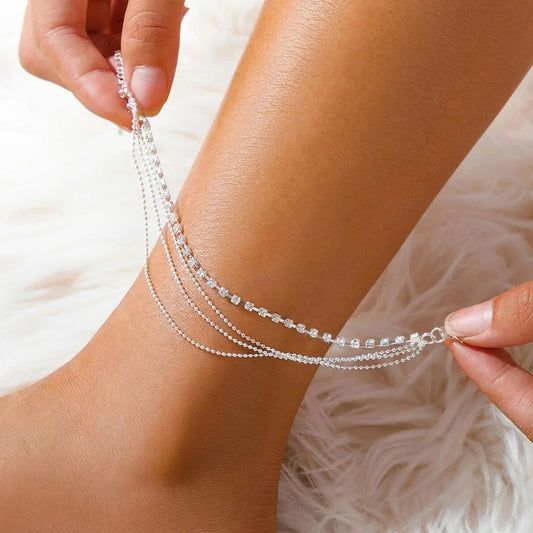 Azaelia Multi-Layered Anklet