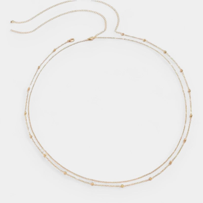 Dahlia Multi-Layered Body Chain